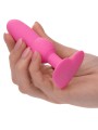 CALEXOTICS FIRST TIME PLUG ANAL CON CUENCAS 10 VIBRACIONES ROSA