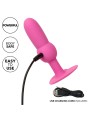 CALEXOTICS FIRST TIME PLUG ANAL CON CUENCAS 10 VIBRACIONES ROSA