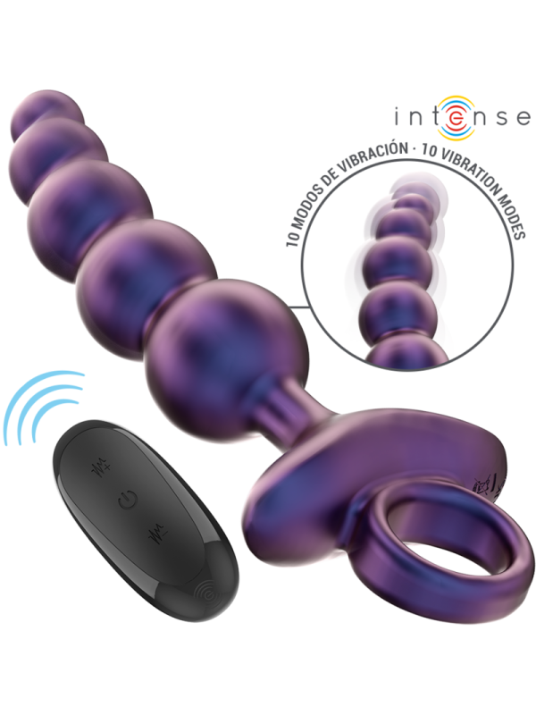 INTENSE TITO PLUG ANAL VIBRADOR MODELO 3 CONTROL REMOTO