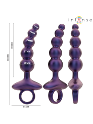INTENSE TITO PLUG ANAL VIBRADOR MODELO 3 CONTROL REMOTO