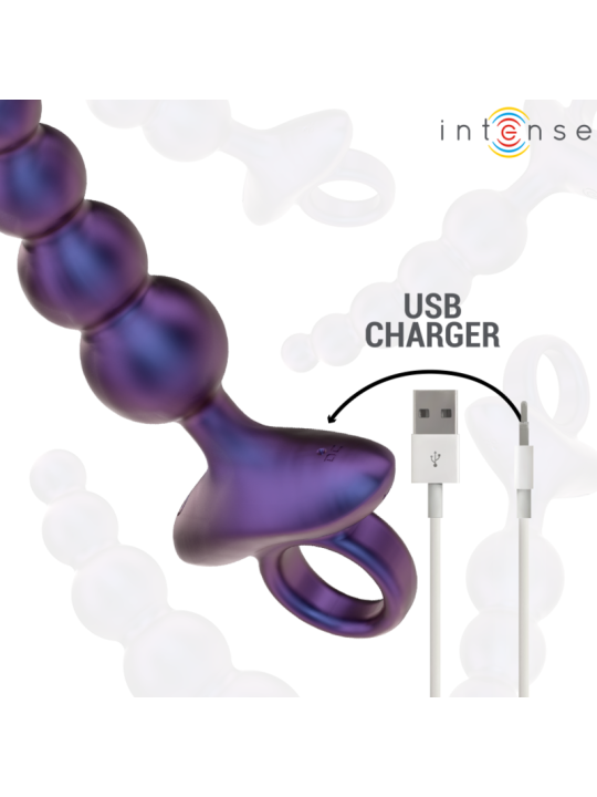 INTENSE TITO PLUG ANAL VIBRADOR MODELO 3 CONTROL REMOTO