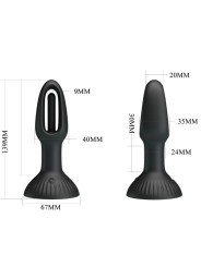 PRETTY LOVE HUBERT PLUG ANAL CON 7 MODOS DE VIBRACION