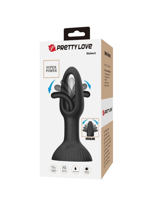 PRETTY LOVE HUBERT PLUG ANAL CON 7 MODOS DE VIBRACION PRETTY LOVE HUBERT PLUG ANAL CON 7 MODOS DE VIBRACION
