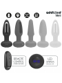 ADDICTED TOYS PLUG ANAL CON LENGUA VIBRADORA Y CONTROL REMOTO