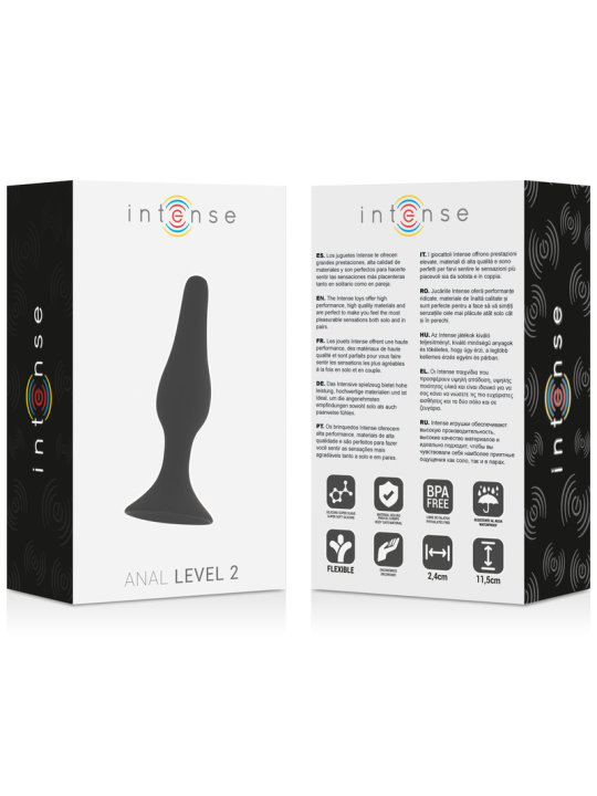 INTENSE ANAL LEVEL 2 115CM NEGRO