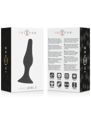 INTENSE ANAL LEVEL 3 125CM NEGRO