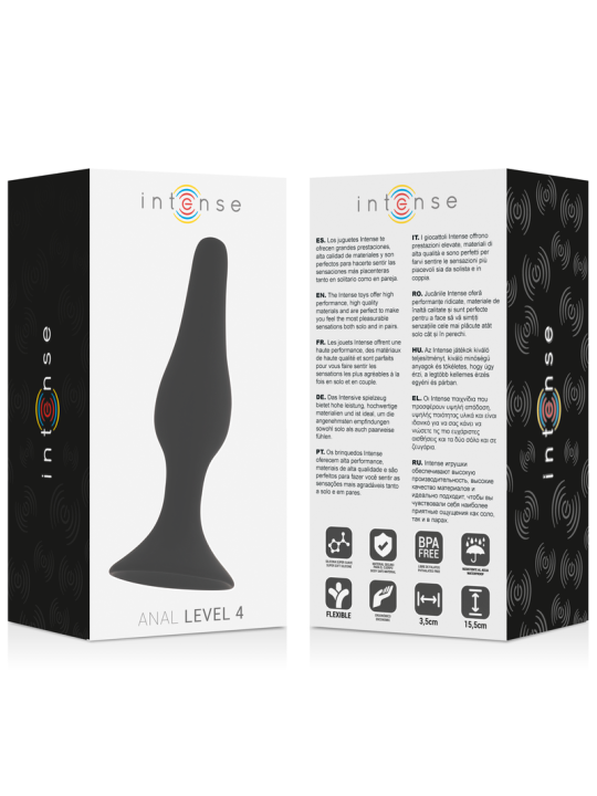 INTENSE ANAL LEVEL 4 155CM NEGRO