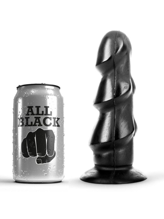 ALL BLACK DILDO 17 CM
