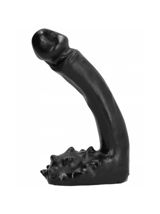 ALL BLACK DILDO REALISTICO 19 CM