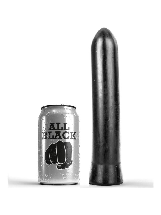 ALL BLACK DILDO 22 CM