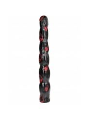 ALL BLACK ANAL DILDO 32 CM