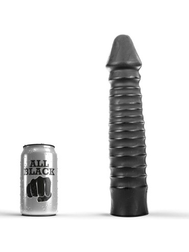 ALL BLACK DILDO 26 CM