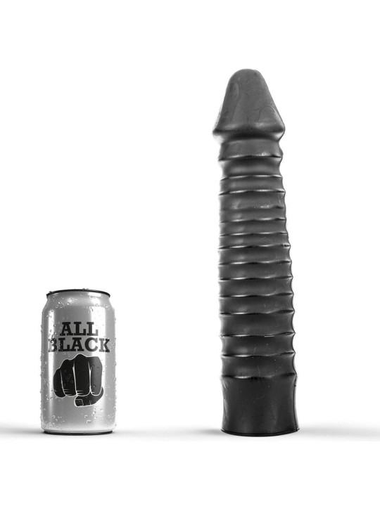 ALL BLACK DILDO 26 CM