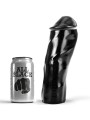 ALL BLACK DILDO REALISTICO 20 CM