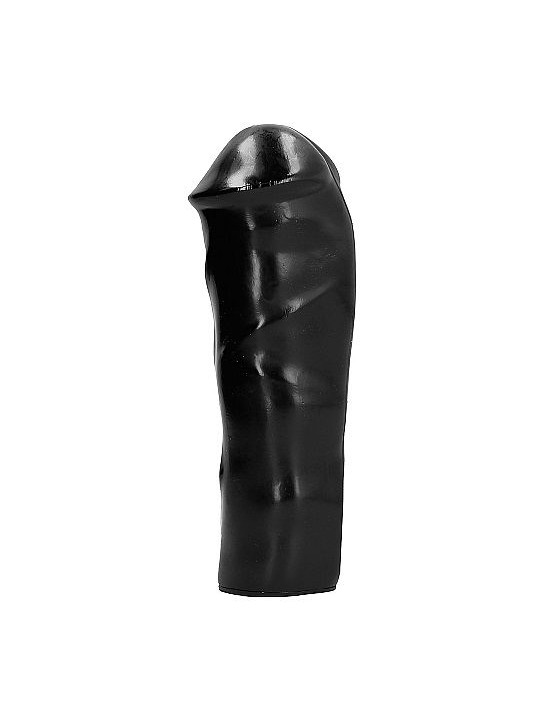 ALL BLACK DILDO REALISTICO 20 CM