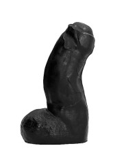 ALL BLACK REALISTIC DONG NEGRO 17 CM