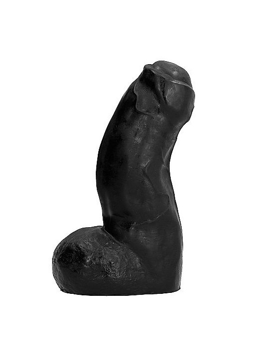 ALL BLACK REALISTIC DONG NEGRO 17 CM