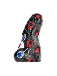 ALL BLACK REALISTIC DONG NEGRO 17 CM