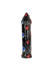 ALL BLACK DILDO 24 CM