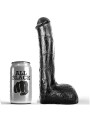 ALL BLACK PENE REALISTICO ANAL 23 CM