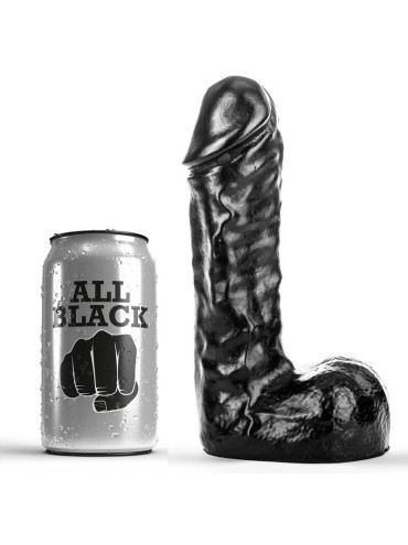 ALL BLACK DONG 19 CM