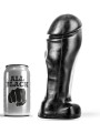 ALL BLACK DONG 22 CM PUNTA ANCHA
