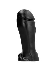 ALL BLACK DONG 22 CM PUNTA ANCHA