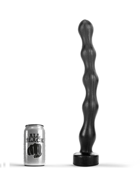 ALL BLACK ANAL BEADS 415 CM
