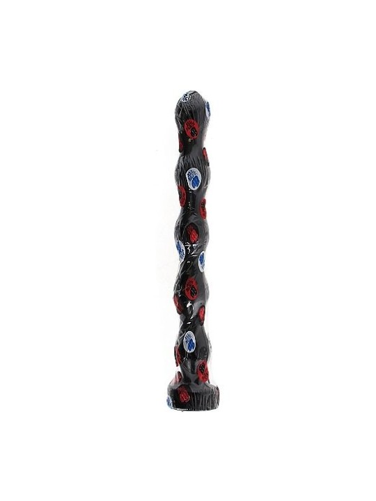 ALL BLACK ANAL BEADS 415 CM