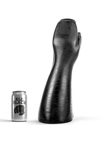 ALL BLACK DILDO FISTING 39 CM