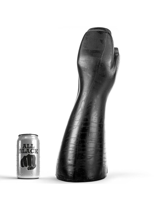ALL BLACK DILDO FISTING 39 CM
