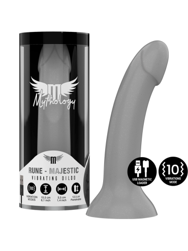 MYTHOLOGY RUNE MAJESTIC DILDO S VIBRADOR COMPATIBLE CON WATCHME WIRELESS TECHNOLOGY