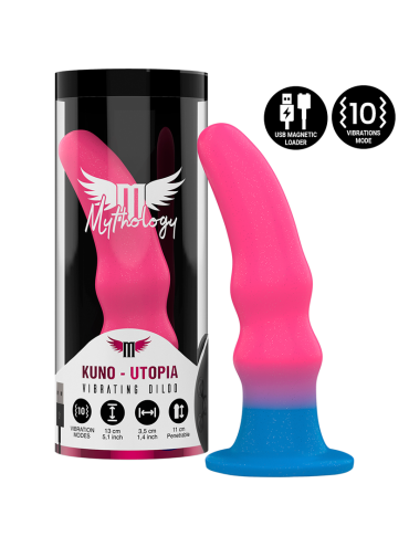 MYTHOLOGY KUNO UTOPIA DILDO S VIBRADOR COMPATIBLE CON WATCHME WIRELESS TECHNOLOGY