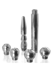 METAL HARD SET LIMPIEZA VAGINAL ANAL 5PCS