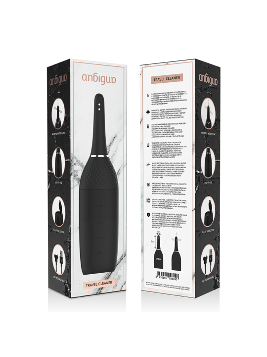 ANBIGUO ULTIMATE LIMPIADOR ANAL AUTOMATICO 5 INTENSIDADES