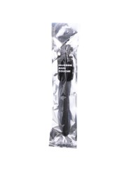 ALL BLACK DUCHA ANAL SILICONA SISTEMA STOPPER 27 CM