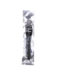ALL BLACK RIDGED DUCHA ANAL SILICONA 27 CM