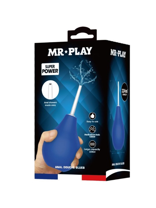 MR PLAY DUCHA ANAL BLUEB SUPER POWER AZUL