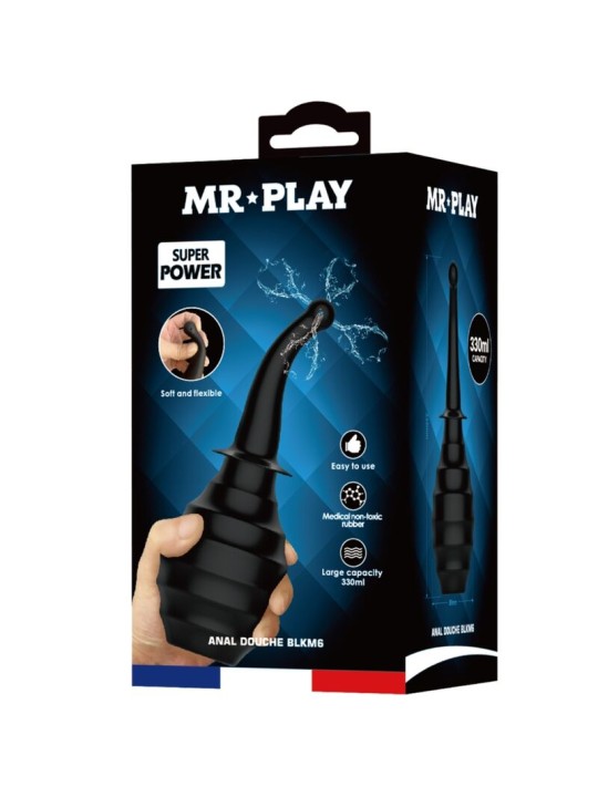 MR PLAY DUCHA ANAL BLKM6 SUPER POWER NEGRO