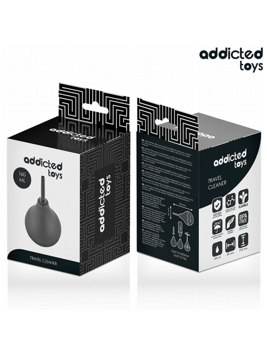 ADDICTED TOYS LIMPIADOR ANAL DE VIAJE TALLA M 160 ML