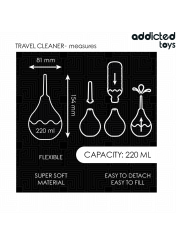 ADDICTED TOYS LIMPIADOR ANAL DE VIAJE TALLA L 220 ML