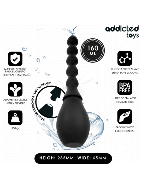 ADDICTED TOYS LIMPIADOR DE VIAJE SILICONA MODELO 2