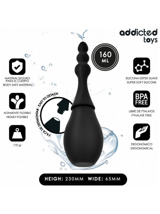 ADDICTED TOYS LIMPIADOR DE VIAJE SILICONA MODELO 4