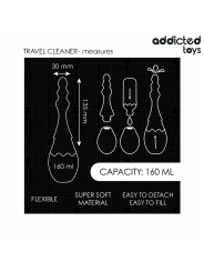 ADDICTED TOYS LIMPIADOR DE VIAJE SILICONA MODELO 4