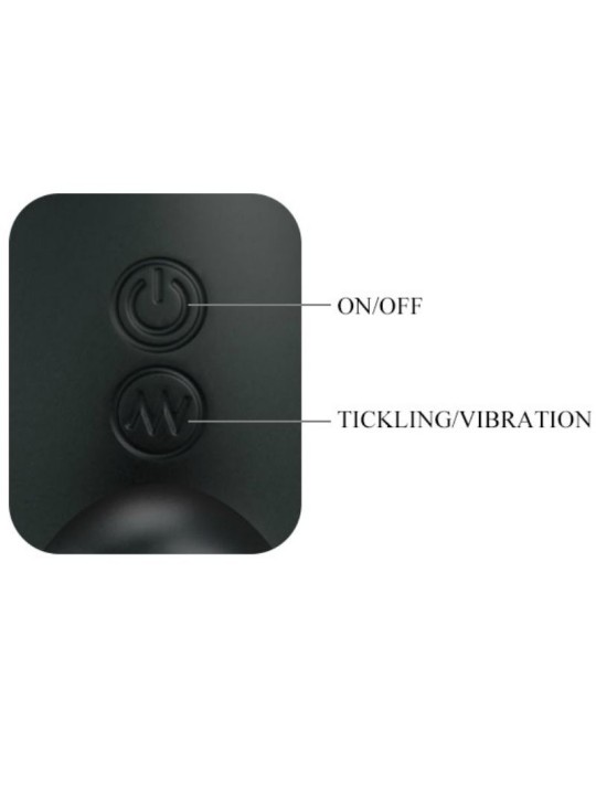 PRETTY LOVE MASAJEADOR PROSTATICO CON VIBRACION