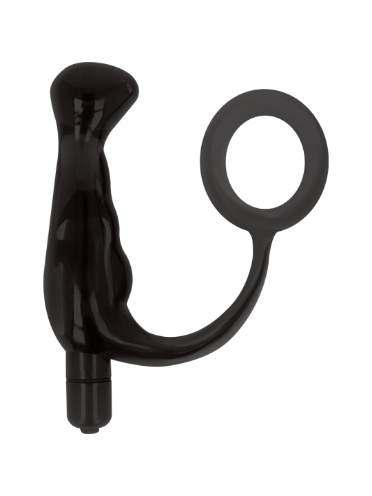 ADDICTED TOYS VIBRADOR PROSTATICO NEGRO 10 CM