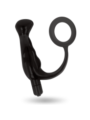 ADDICTED TOYS VIBRADOR PROSTATICO NEGRO 10 CM