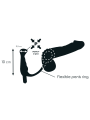 ADDICTED TOYS VIBRADOR PROSTATICO NEGRO 10 CM