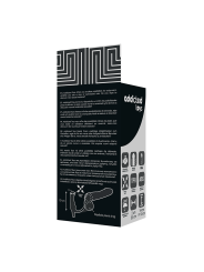 ADDICTED TOYS VIBRADOR PROSTATICO NEGRO 10 CM