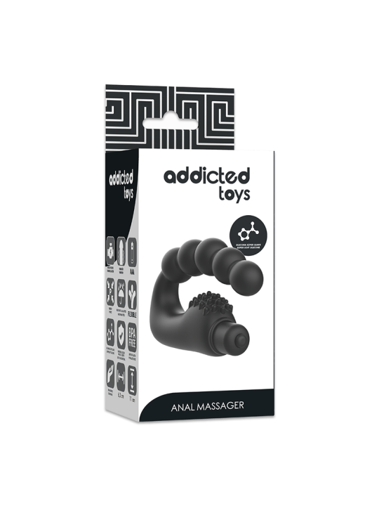 ADDICTED TOYS MASAJEADOR ANAL PROSTATICO CON VIBRACION